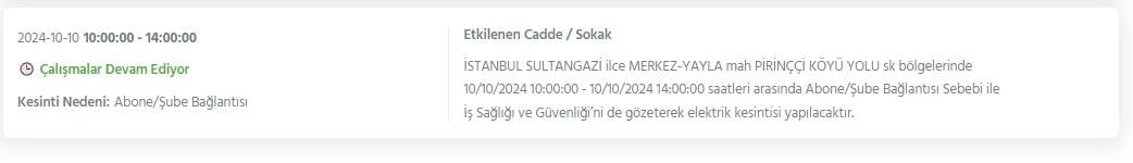 Bu geceden itibaren İstanbul'un 20 ilçesinde elektrik kesintileri yaşanacak 3